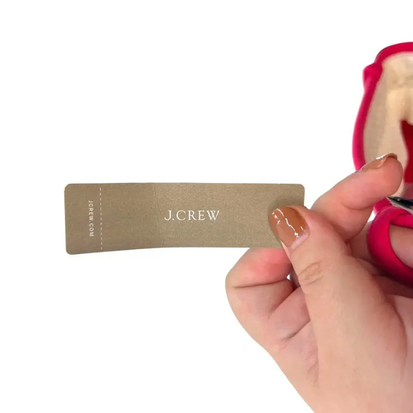 J. Crew Cameron Slim Cropped Pant in Four-Season Stretch Bright Rose Pink Size 4 - Picture 11 of 14